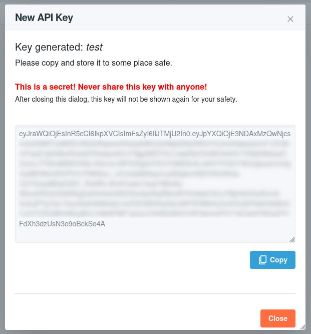 Api key